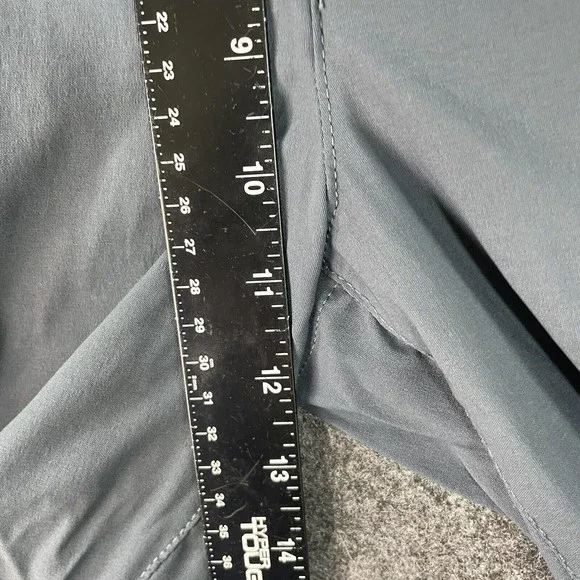 Eddie Bauer Pants Mens 36x32 Blue Gray Outdoors Hiking Nylon Cargo - Picture 6 of 8